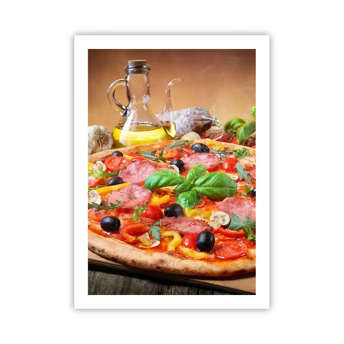 Poster - Cu o adevărată aromă italiană - 50x70 cm