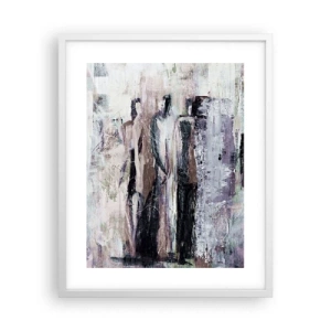 Poster în ramă albă - Cei trei misterioși - 40x50 cm