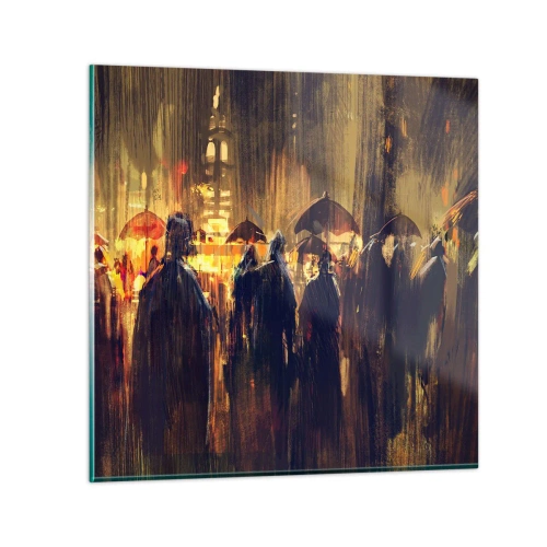 Tablou pe sticlă - Urmașii ploii - 60x60 cm