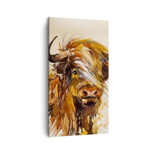 Tablou pe pânză - Mândria vânătorului - 45x80 cm