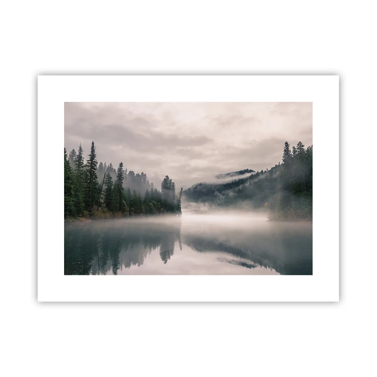 Poster - În reverie, în ceață - 40x30 cm