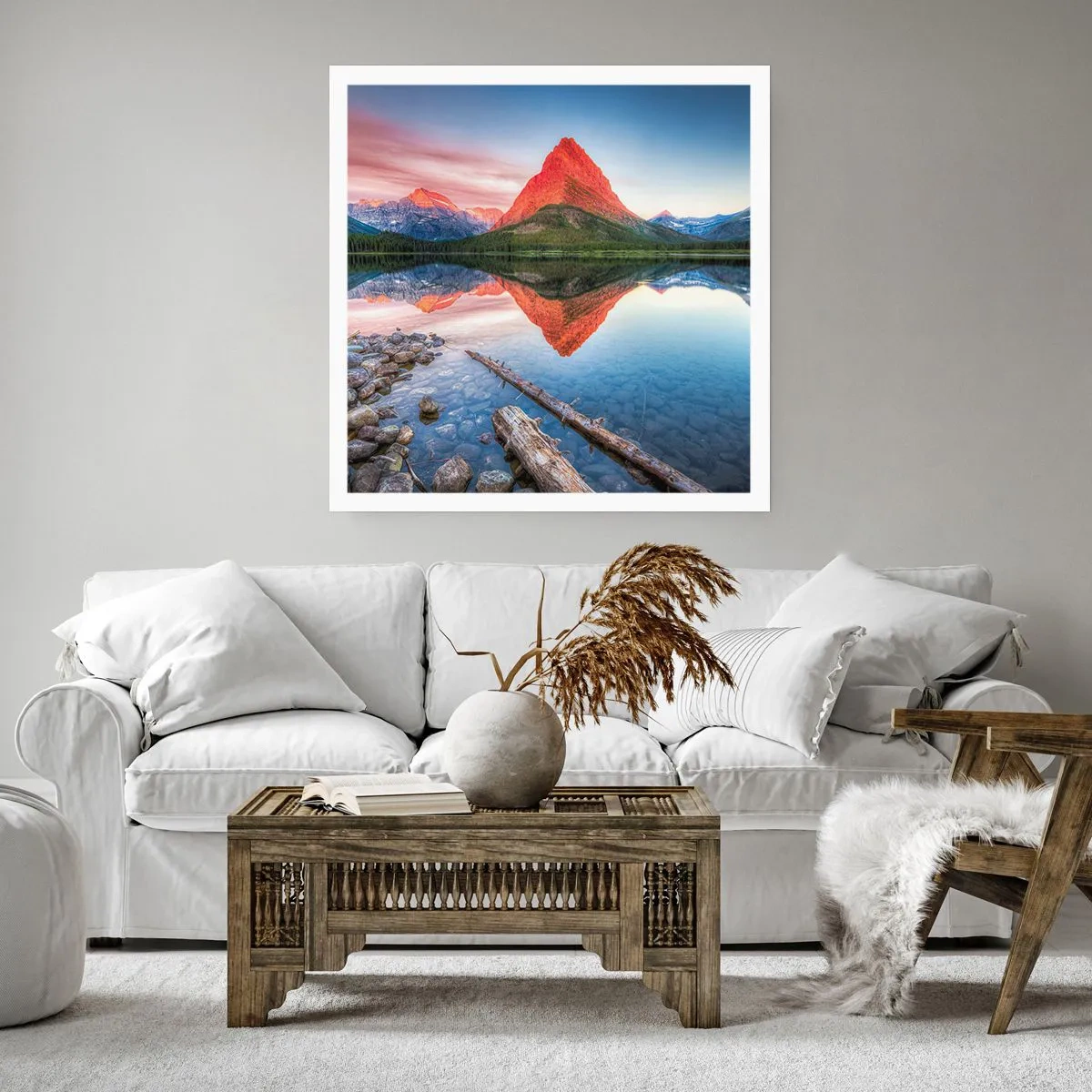 Poster - Căldură și frig - 60x60 cm