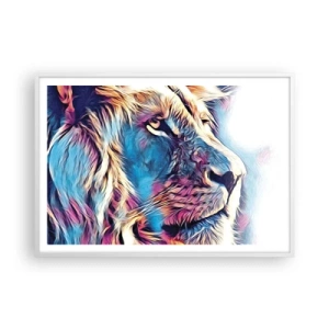 Poster în ramă albă - Înțelepciunea naturii - 100x70 cm