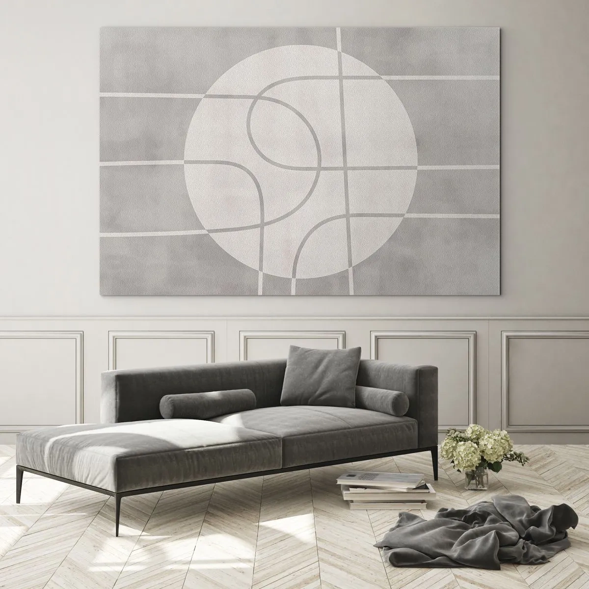 Tablou pe sticlă - Circular și drept înainte - 100x70 cm