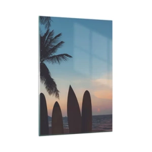 Tablou pe sticlă - Și mâine ne vom distra - 80x120 cm