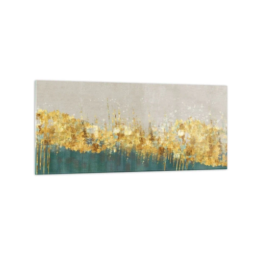 Tablou pe sticlă - Frontiera de aur - 120x50 cm
