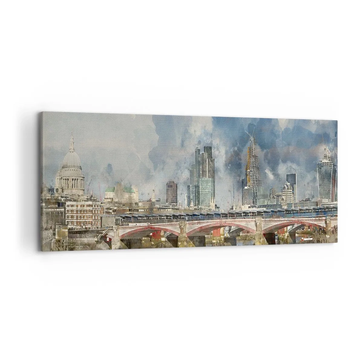 Tablou pe pânză - Londra în toată splendoarea ei - 120x50 cm