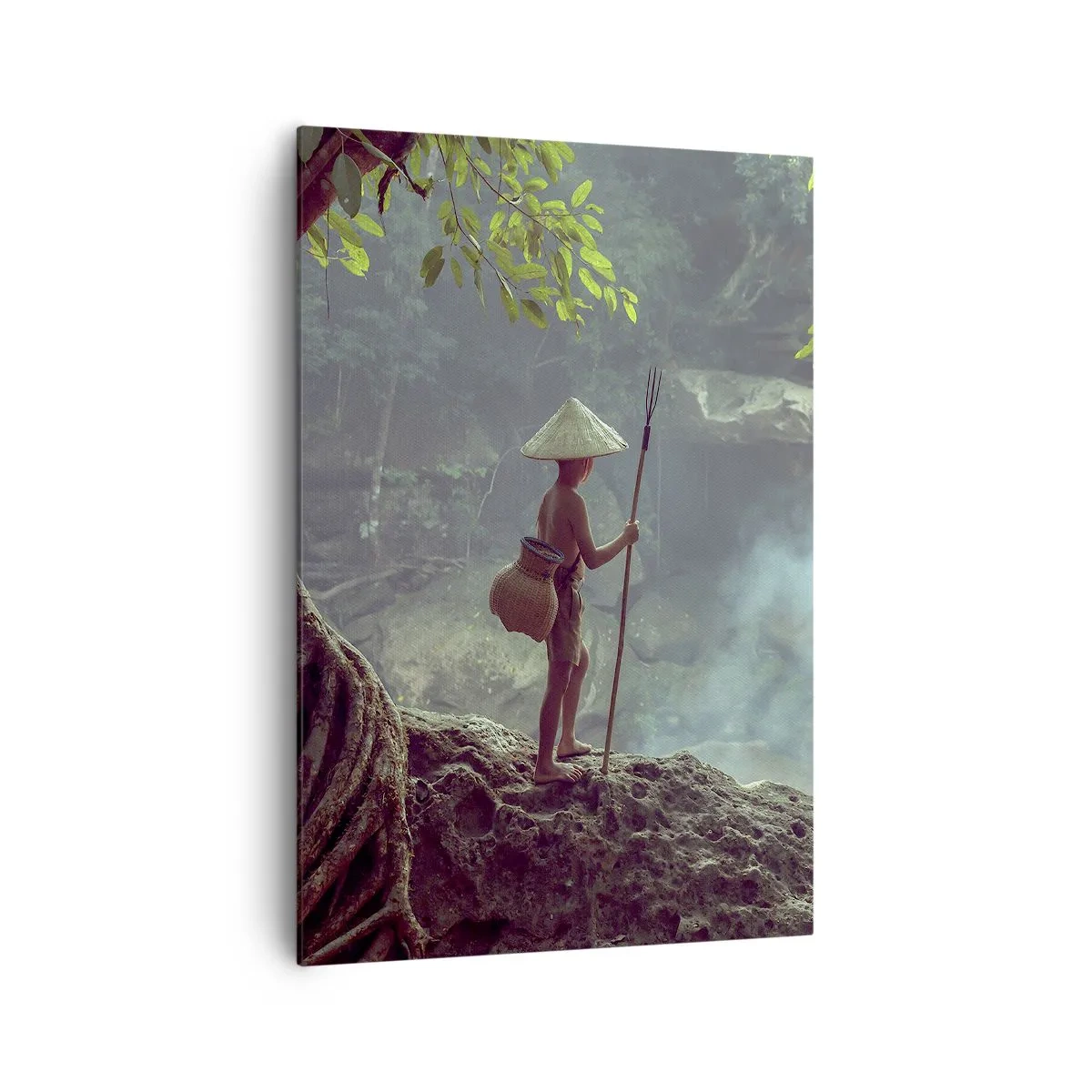 Tablou pe pânză - Prietenul naturii - 70x100 cm