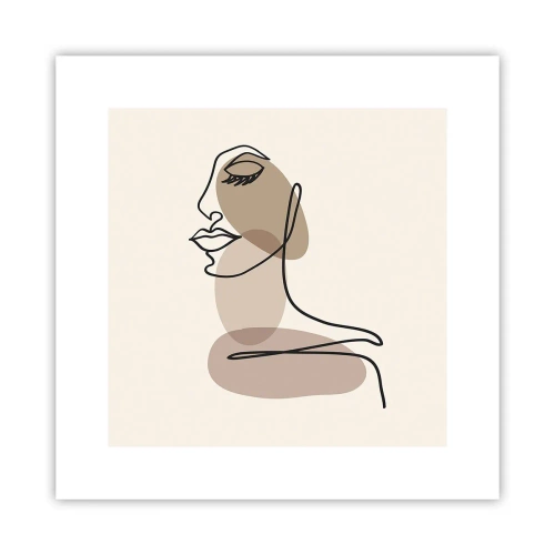 Poster - Ascultându-se pe sine - 30x30 cm