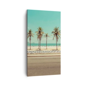 Tablou pe pânză - La paza plajei - 45x80 cm