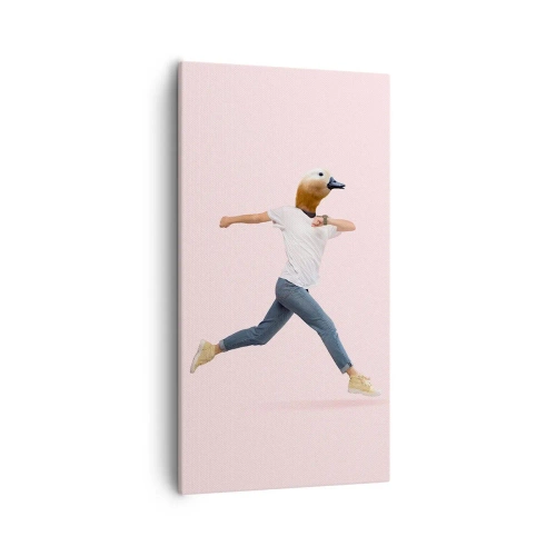 Tablou pe pânză - Un strop de absurditate - 55x100 cm