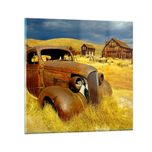 Tablou pe sticlă - O odihnă binemeritată - 60x60 cm