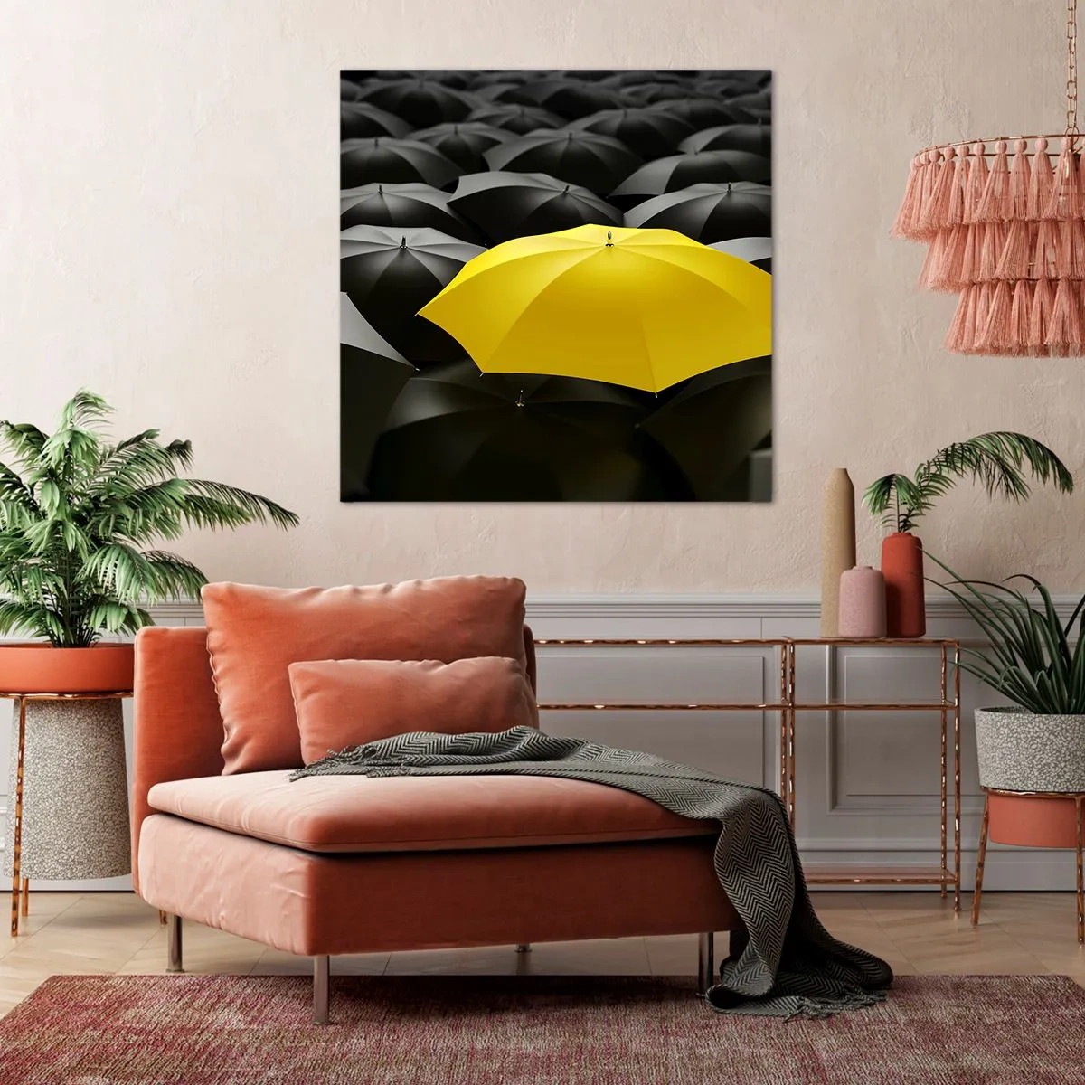 Tablou pe pânză - La revedere, tristețe - 60x60 cm