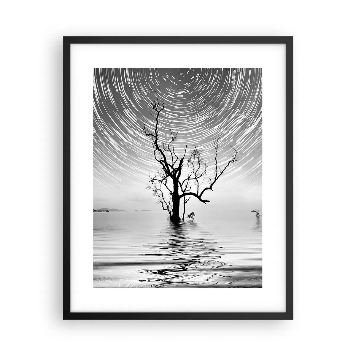 Poster în ramă neagră - O simfonie a naturii - 40x50 cm