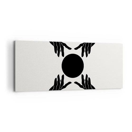 Tablou pe pânză - Semnul secret - 100x40 cm