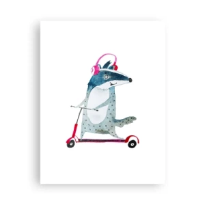 Poster - Bucurie de bursuc - 30x40 cm