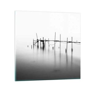 Tablou pe sticlă - Și dacă lumea nu ar exista? - 30x30 cm