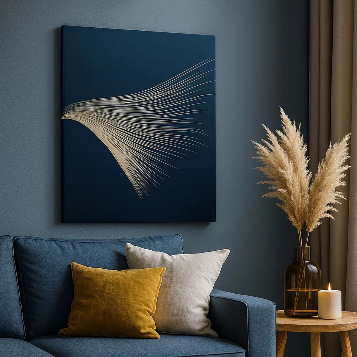 Tablou pe pânză - Ca părul unui înger - 30x30 cm