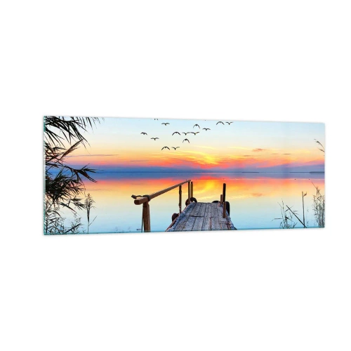 Tablou pe sticlă - E timpul să ne întoarcem... - 140x50 cm