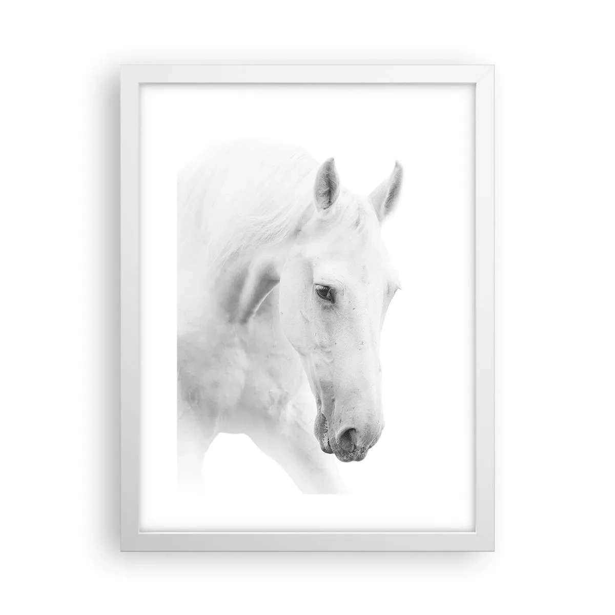 Poster în ramă albă - Este aceasta o prietenie...? - 30x40 cm
