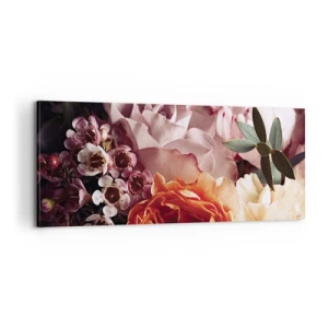 Tablou pe pânză - Înghesuite în frumusețe - 100x40 cm