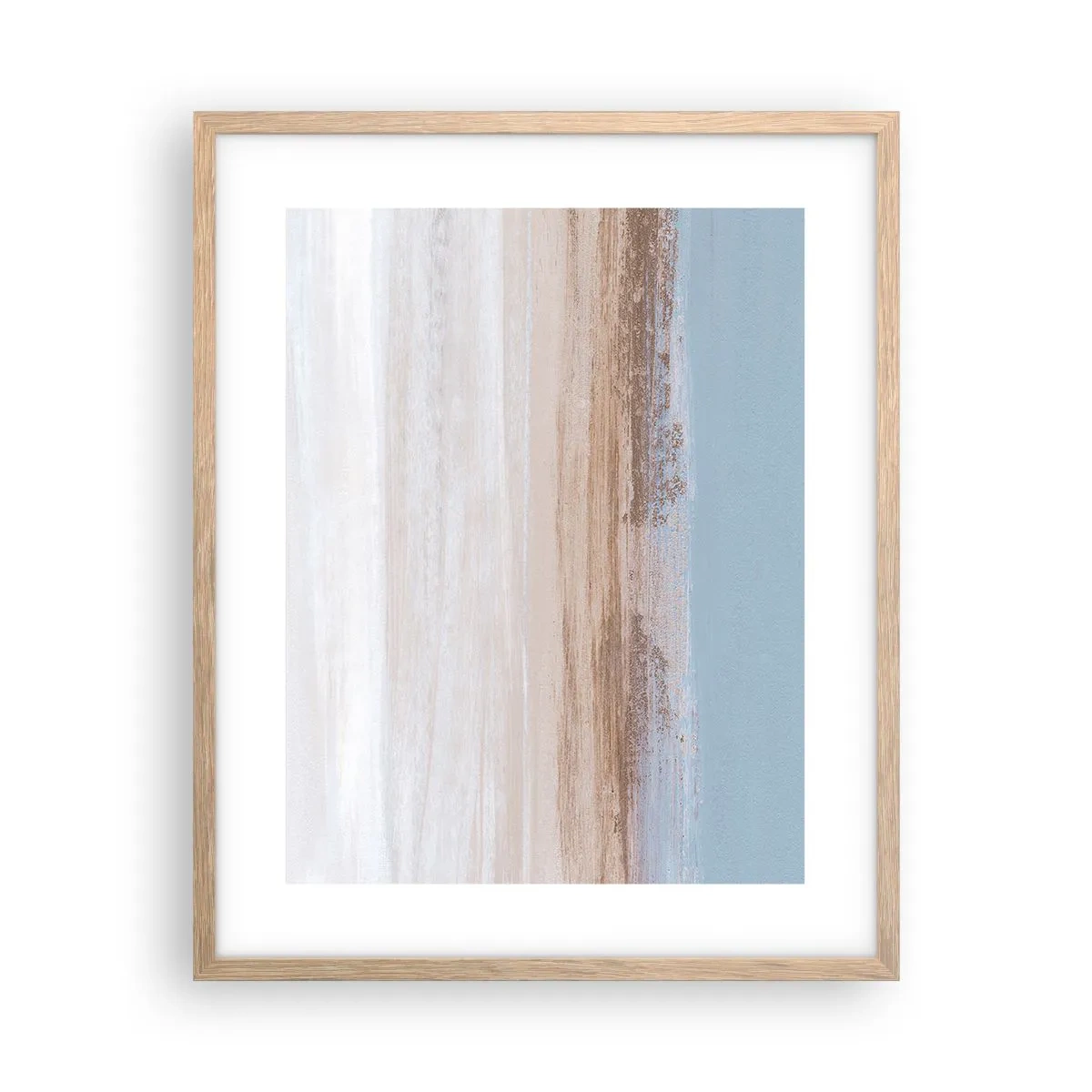 Poster în ramă de stejar deschis - Un peisaj ambiguu - 40x50 cm