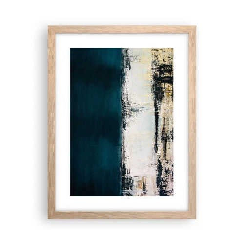Poster în ramă de stejar deschis - Compoziție orizontală - 30x40 cm