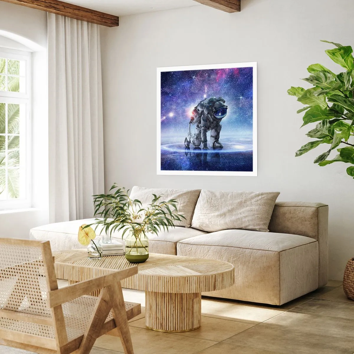 Poster - Cerul înstelat de deasupra mea - 60x60 cm
