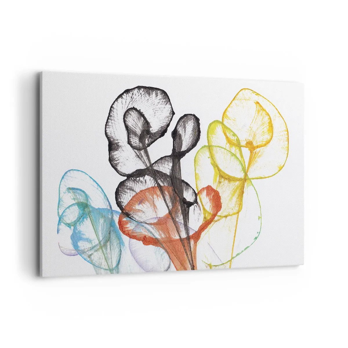 Tablou pe pânză - Flori cu suflete - 120x80 cm