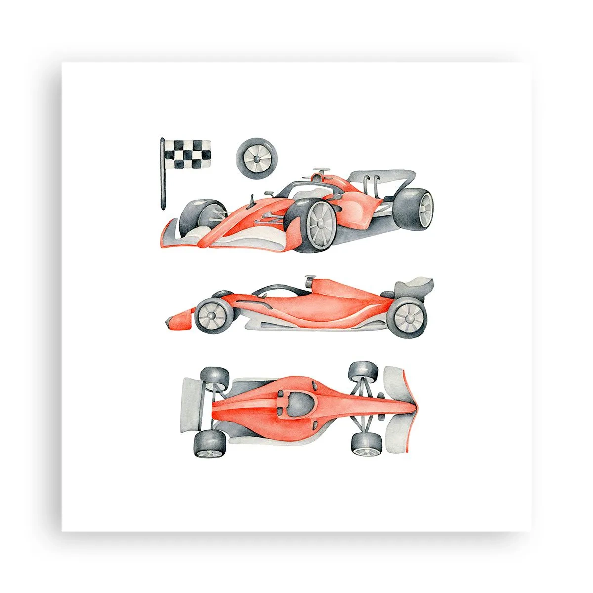 Poster - Prindeți visul - 40x40 cm