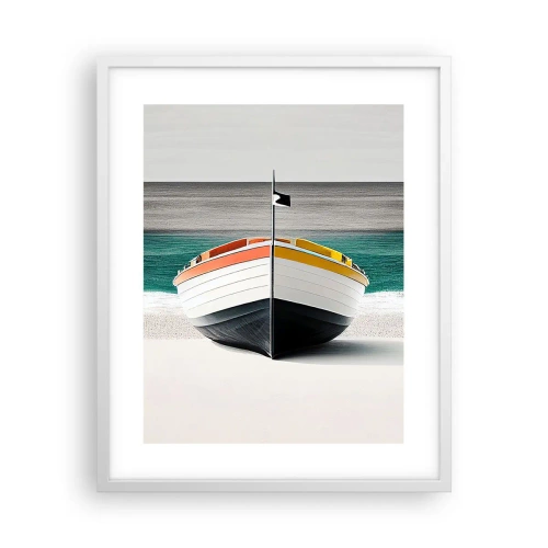 Poster în ramă albă - În locul ei - 40x50 cm