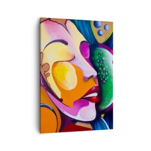 Tablou pe pânză - Atingere de culoare - 50x70 cm