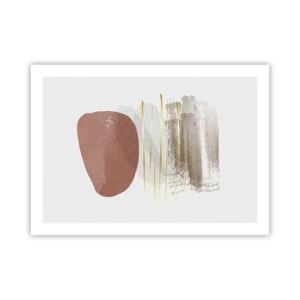 Poster - Colonadă abstractă - 70x50 cm
