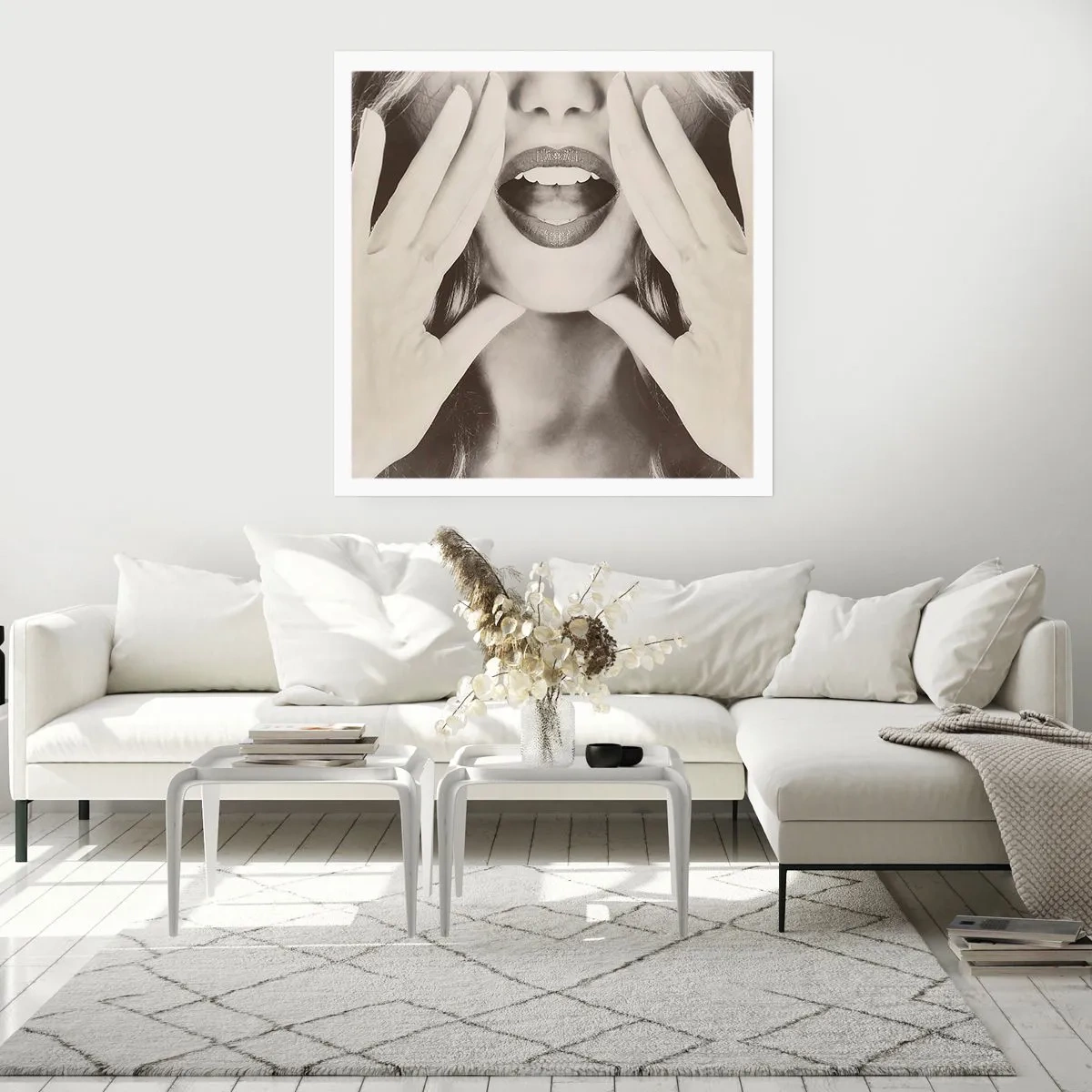 Poster - Vin imediat! - 60x60 cm