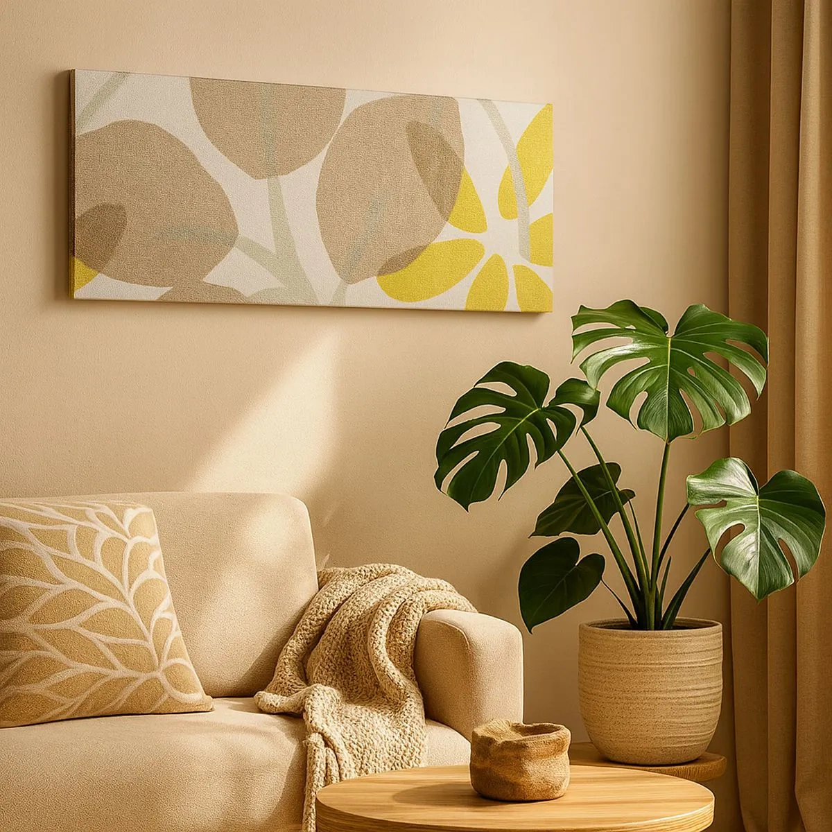 Tablou pe pânză - Compoziție în plin soare - 100x40 cm