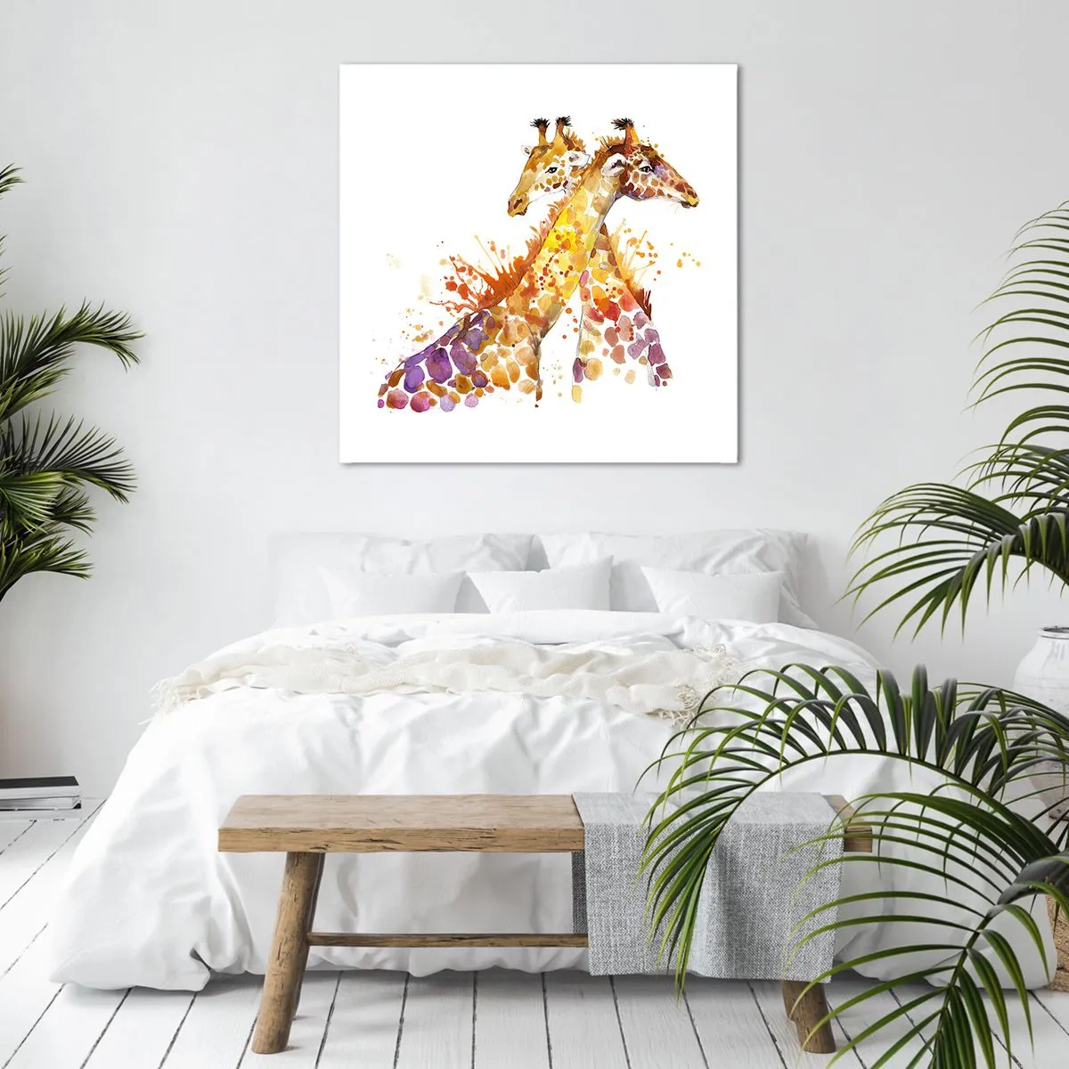 Tablou pe pânză - Prietenie sau dragoste - 70x70 cm