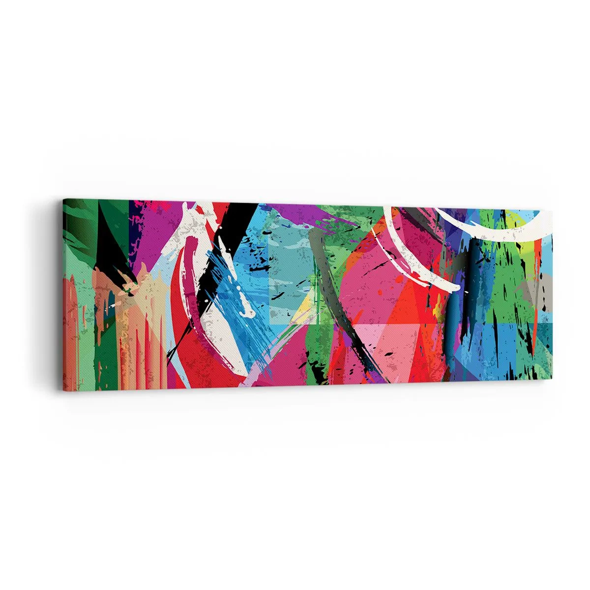Tablou pe pânză - Rapid, vioi și plin de viață - 90x30 cm