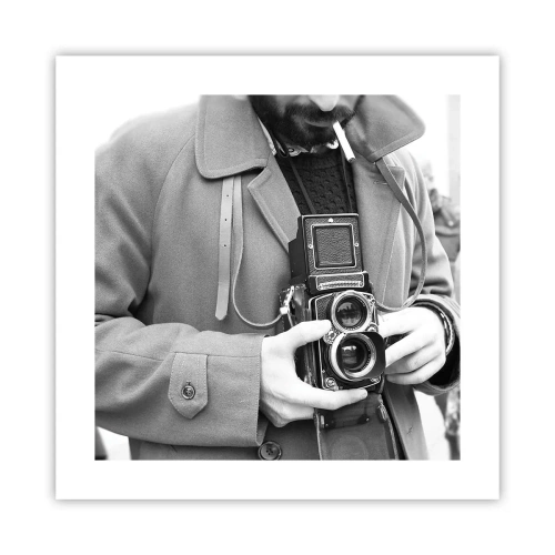 Poster - În stilul retro - 40x40 cm