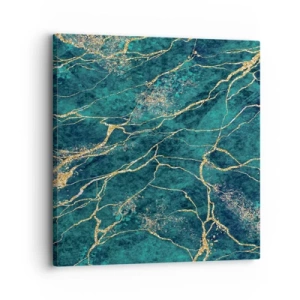 Tablou pe pânză - Filon de aur - 30x30 cm