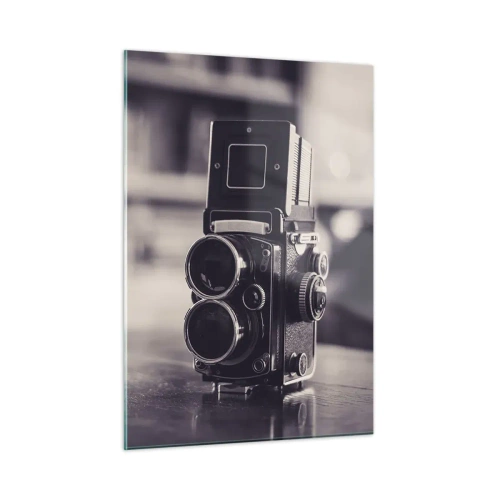 Tablou pe sticlă - Magia fotografiei vechi - 50x70 cm