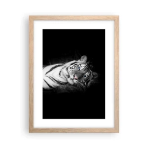 Poster în ramă de stejar deschis - Sălbăticie și pace - 30x40 cm