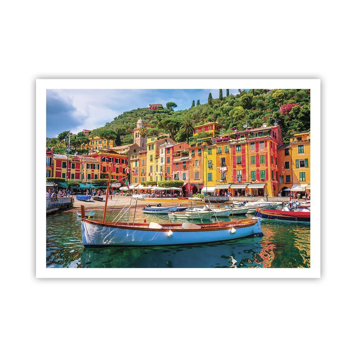 Poster - O dimineață italiană - 100x70 cm