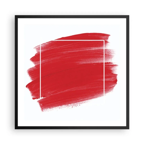 Poster în ramă neagră - În afara cadrului - 60x60 cm