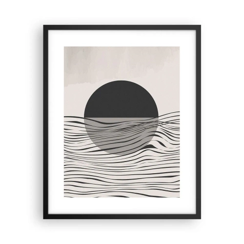 Poster în ramă neagră - Semicompunere - 40x50 cm