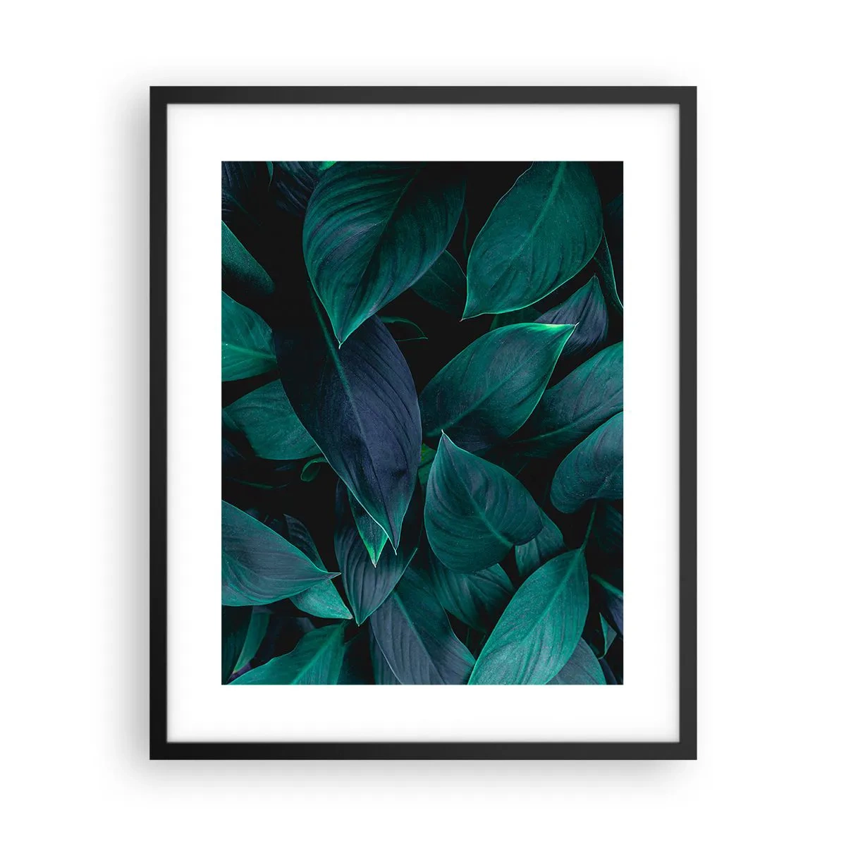 Poster în ramă neagră - Verdeața în sine - 40x50 cm