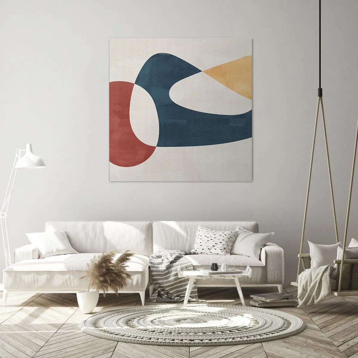 Tablou pe pânză - Influențe și metamorfoze - 40x40 cm