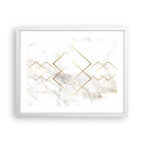 Poster în ramă albă - Vedere spre infinit - 50x40 cm