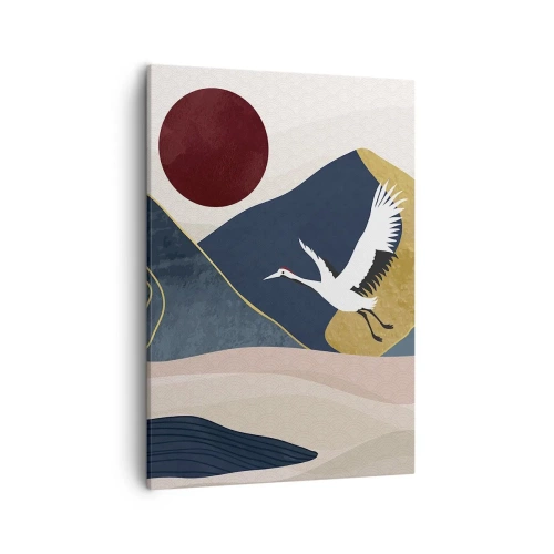 Tablou pe pânză - Și ziua a zburat din nou - 50x70 cm