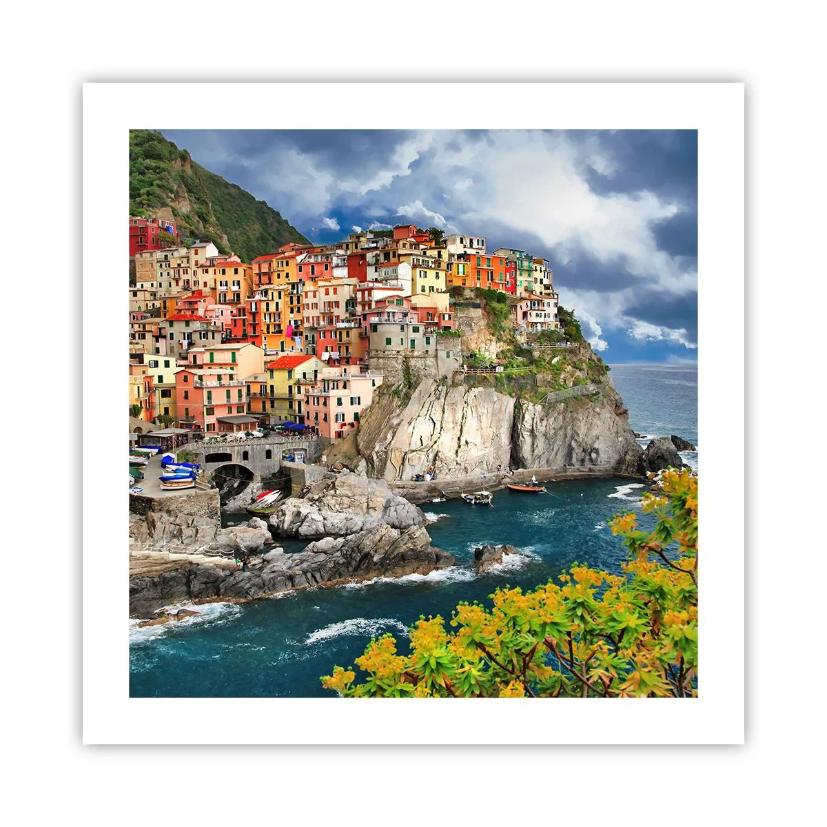 Poster - Îmbrățișați de stânci - 50x50 cm