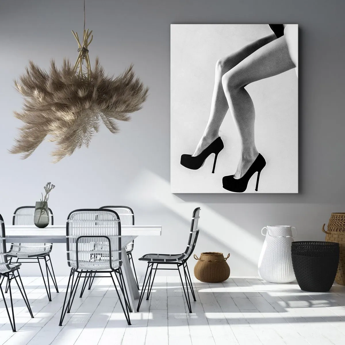 Tablou pe pânză - Eterna feminitate - 55x100 cm